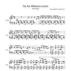 НОТЫ AronChupa - I'M An Albatraoz - Ноты Для Фортепиано — PianoKafe