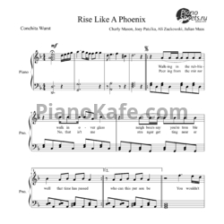 Ноты Conchita Wurst - Rise like a phoenix