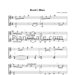 Ноты М. Линнеман - Bessie's blues - предпросмотр