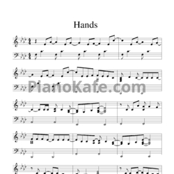 Ноты Jewel - Hands (Версия 2) - предпросмотр