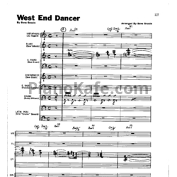 Ноты Dave Grusin - West end dancer (Партитура) - предпросмотр