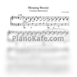 Ноты Franz Bendel - Sleeping Beauty (Спящая красавица) - предпросмотр