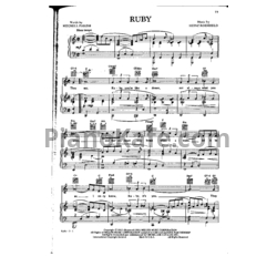 Ноты Ray Charles - I can't stop loving you (Piano solo) - предпросмотр