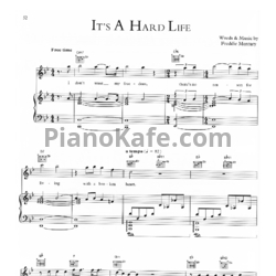 Ноты Queen - It's a hard life (Версия 2) - предпросмотр