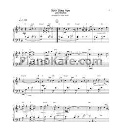 Ноты Joni Mitchell - Both sides now - предпросмотр