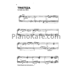Ноты Oscar Peterson - Tristeza - предпросмотр