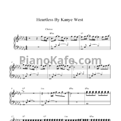 Ноты Kanye West - Heartless - предпросмотр