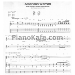 Ноты The Guess Who - American woman