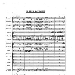 Ноты Георг Гендель - Опера "Благодарственный молебен (Dettingen)" ре мажор (HWV 283) - предпросмотр