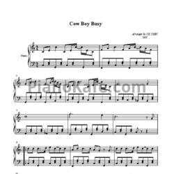 Ноты Jay Chou - Niu zai hen mang (Cow boy busy)