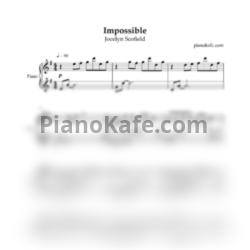 Ноты Jocelyn Scofield - Impossible (James Arthur cover) - предпросмотр