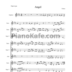 Ноты Libera - Angel (Хоровая партитура)