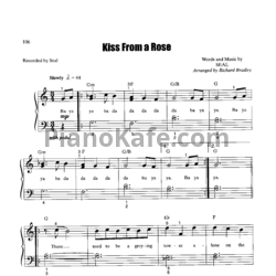 Ноты Seal - Kiss from a rose (Arr. Richard Bradley)