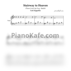 Ноты Led Zeppelin - Stairway to heaven (Greg Skalak cover) - предпросмотр