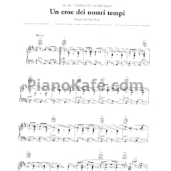 Ноты Nino Rota - Un eroe dei nostri tempi - предпросмотр