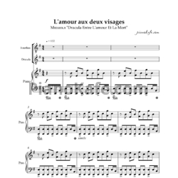 Ноты Simon Leclerc - L'amour aux deux visages