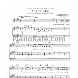 Ноты Peter Cetera and Cher - After all - предпросмотр