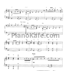 Ноты John Tesh - Barcelona - предпросмотр