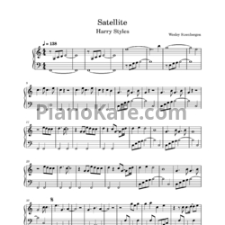 Ноты Harry Styles - Satellite - предпросмотр