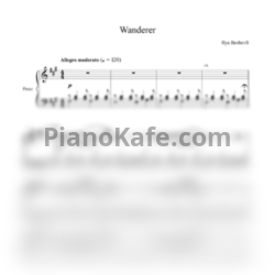 Ноты Ilya Beshevli - Wanderer - предпросмотр