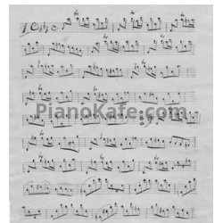 Ноты Иосиф Абако - Каприччио №1 для виолончели соло до минор - предпросмотр