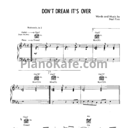 Ноты Sixpence None the Richer - Don't dream it's over