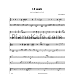 Ноты Guns'n'Roses - 14 Years - предпросмотр
