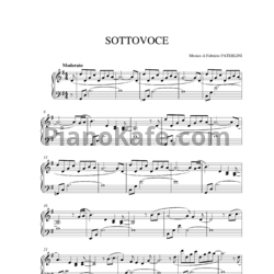 Ноты Fabrizio Paterlini - Sottovoce - предпросмотр