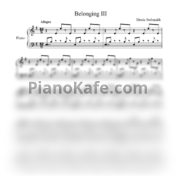 Ноты Denis Stelmakh - Belonging III - предпросмотр