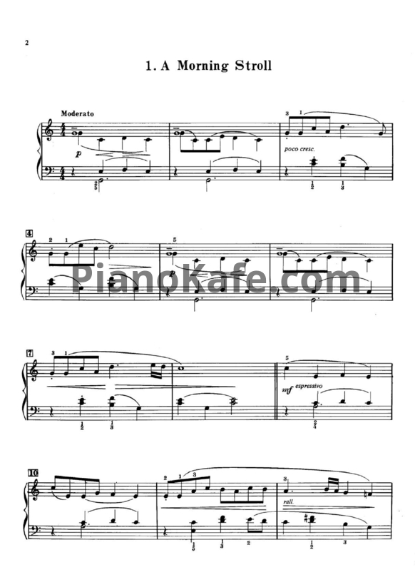 Ноты Александр Гречанинов - Стеклянные бусинки (Соч. 123) - PianoKafe.com