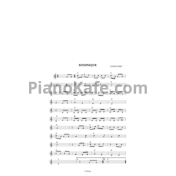 Ноты Soeur Marie - Dominique - предпросмотр