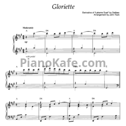 Ноты John Tesh - Gloriette - предпросмотр