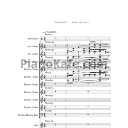 Ноты Nazareth - Love hurts