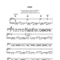 Ноты Faith No More - Epic