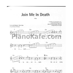 Him аккорды join. Join me in Death. Him join me in Death. Him join me на гитаре. Join me перевод him.