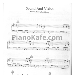 Ноты David Bowie - Sound and vision - предпросмотр