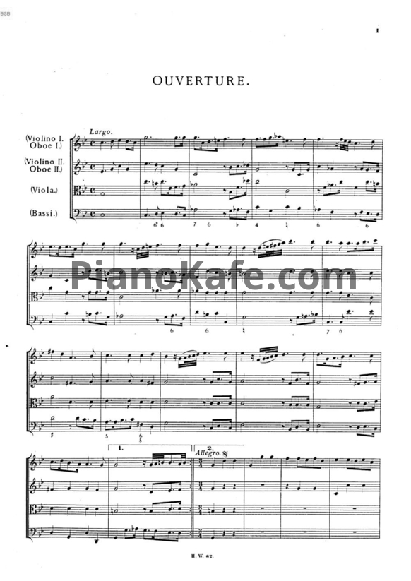 Ноты Георг Гендель -  Опера "Амадис Гальский" (HWV 11) - PianoKafe.com
