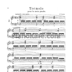 Ноты Jon Schmidt - Tremolo - предпросмотр