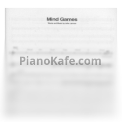 Ноты John Lennon - Mind games (Партитура) - предпросмотр