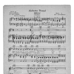 Ноты Ray Henderson - Alabamy bound - предпросмотр