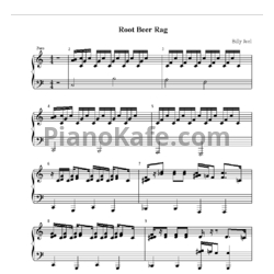 Ноты Billy Joel - Root beer rag - предпросмотр