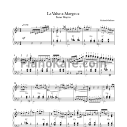Ноты Richard Galliano - La valse a margaux (Вальс Марго)