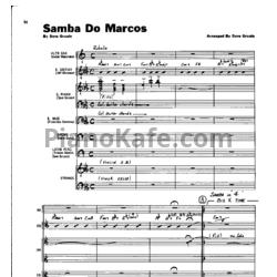 Ноты Dave Grusin - Samba do Marcos (Партитура) - предпросмотр