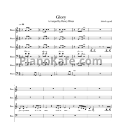 Ноты John Legend feat. Common - Glory