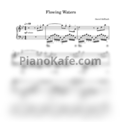 Ноты Daniel Hellbach - Flowing waters - предпросмотр