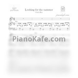 Ноты Chris Rea - Looking for the summer - предпросмотр