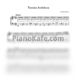Ноты Timothy Brown - Андалузская токката (Toccata Andaluza) - предпросмотр