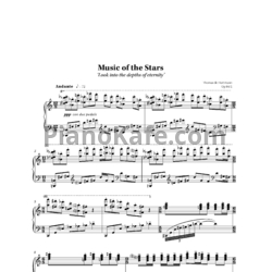 Ноты Thomas de Hartmann - Music of the stars (Op. 84/1)