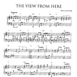 Ноты John Tesh - The view from here