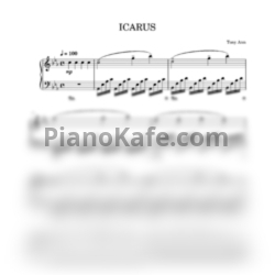 Ноты Tony Ann - ICARUS - предпросмотр